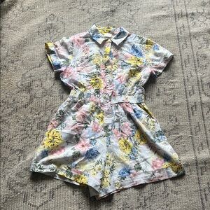 Marlo Multicolor Floral Romper